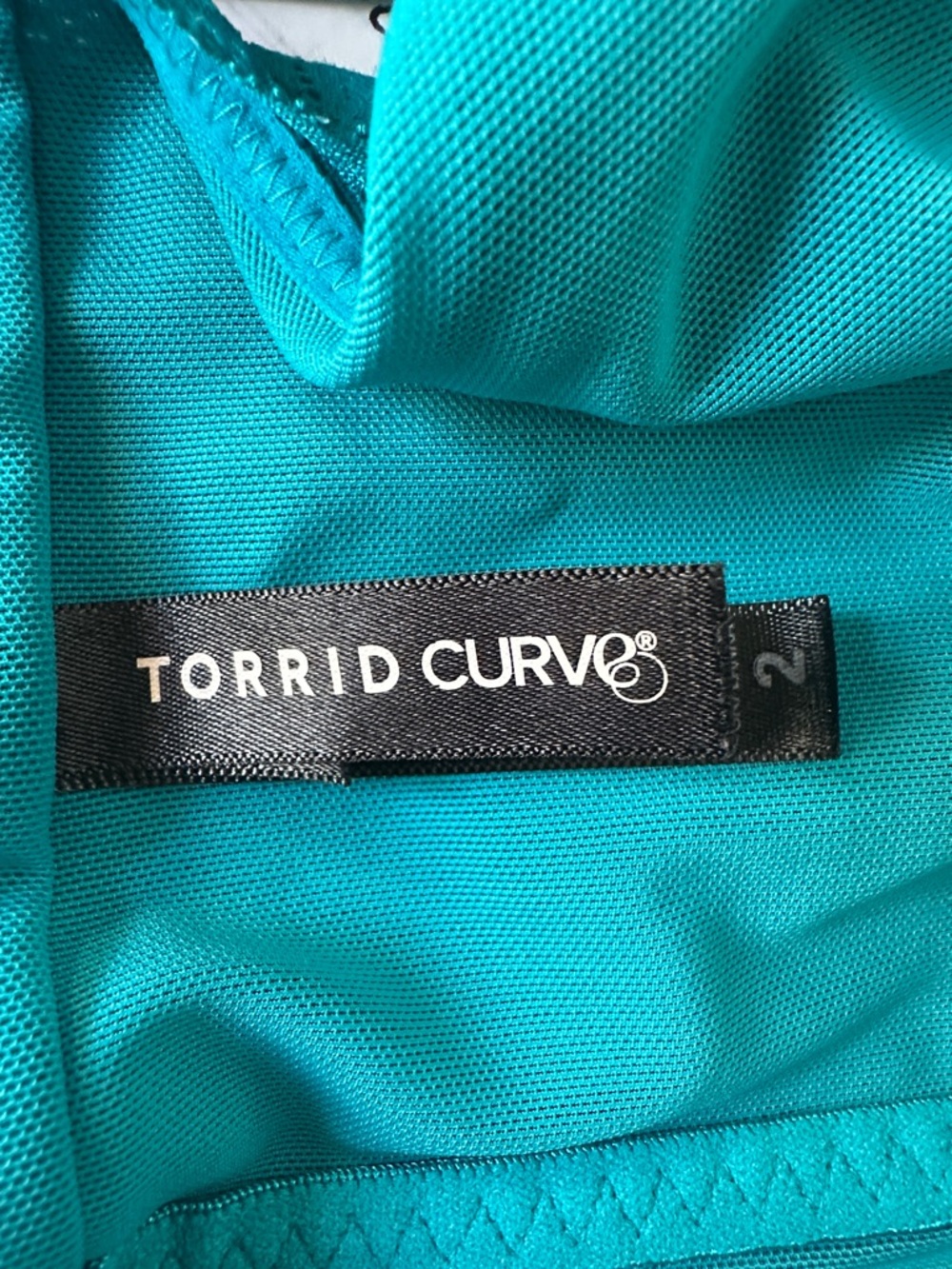 Torrid Curve Teal Floral Lace Bralette - Picture 2 of 6